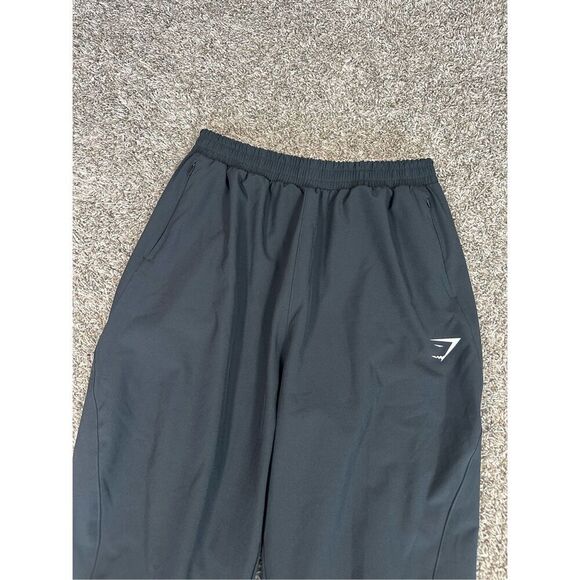 Gymshark Everyday Woven Pants Black Women’s S Tapered Leg Elastic Pull on Gym - Picture 12 of 13